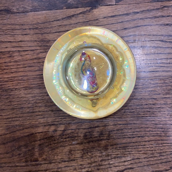 Snow Globe Circus Circus Las Vegas⭐ Clown Giraffe Train Snowglobe 6" - Picture 7 of 8